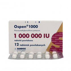 Оспен (Феноксиметилпенициллин) табл. 1млн. МЕ №12 в Саратове и области фото