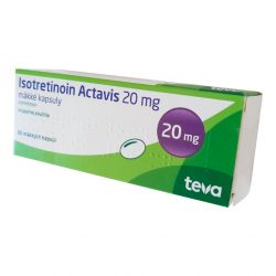 Изотретиноин Actavis (аналог Акненормин, Aknenormin) капс. 20мг 30шт в Саратове и области фото