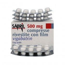 Сабрил (Sabril, Вигабатрин) в таблетках 500мг №50 в Саратове и области фото